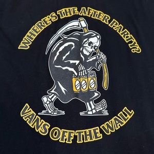 Vans “Where’s The After Party?” Long sleeve T-Shirt